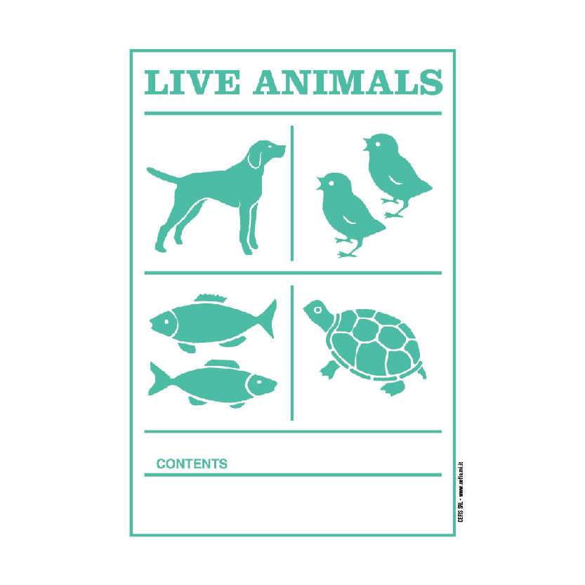 Cefis-imballaggi-etichette-per-imballare-Etichetta-Live-Animals-IATA