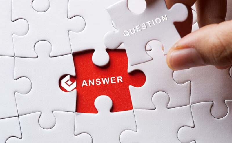 Jigsaw,Puzzle,With,Word,Question,And,Answer