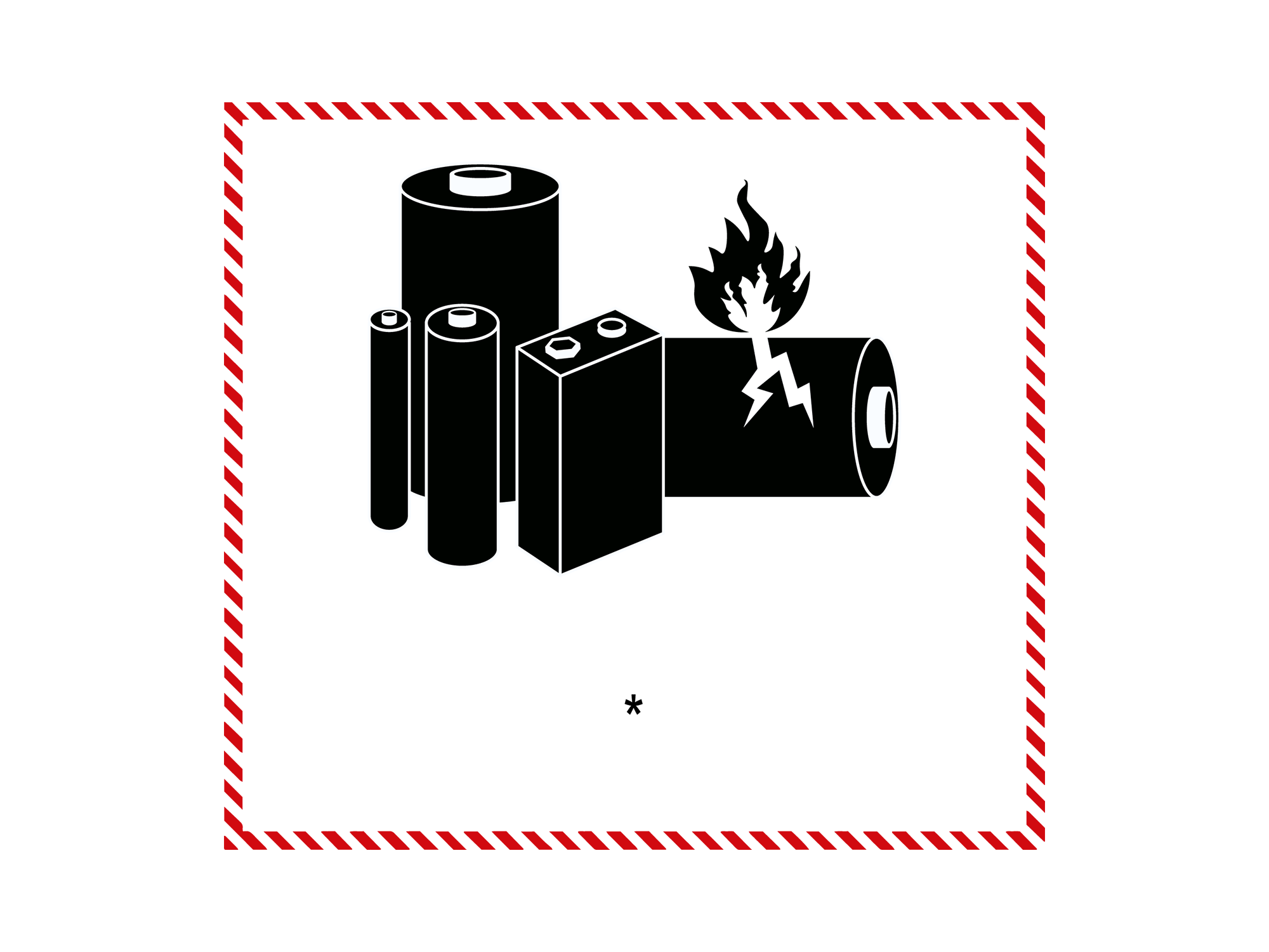 Etichette Batterie al Litio