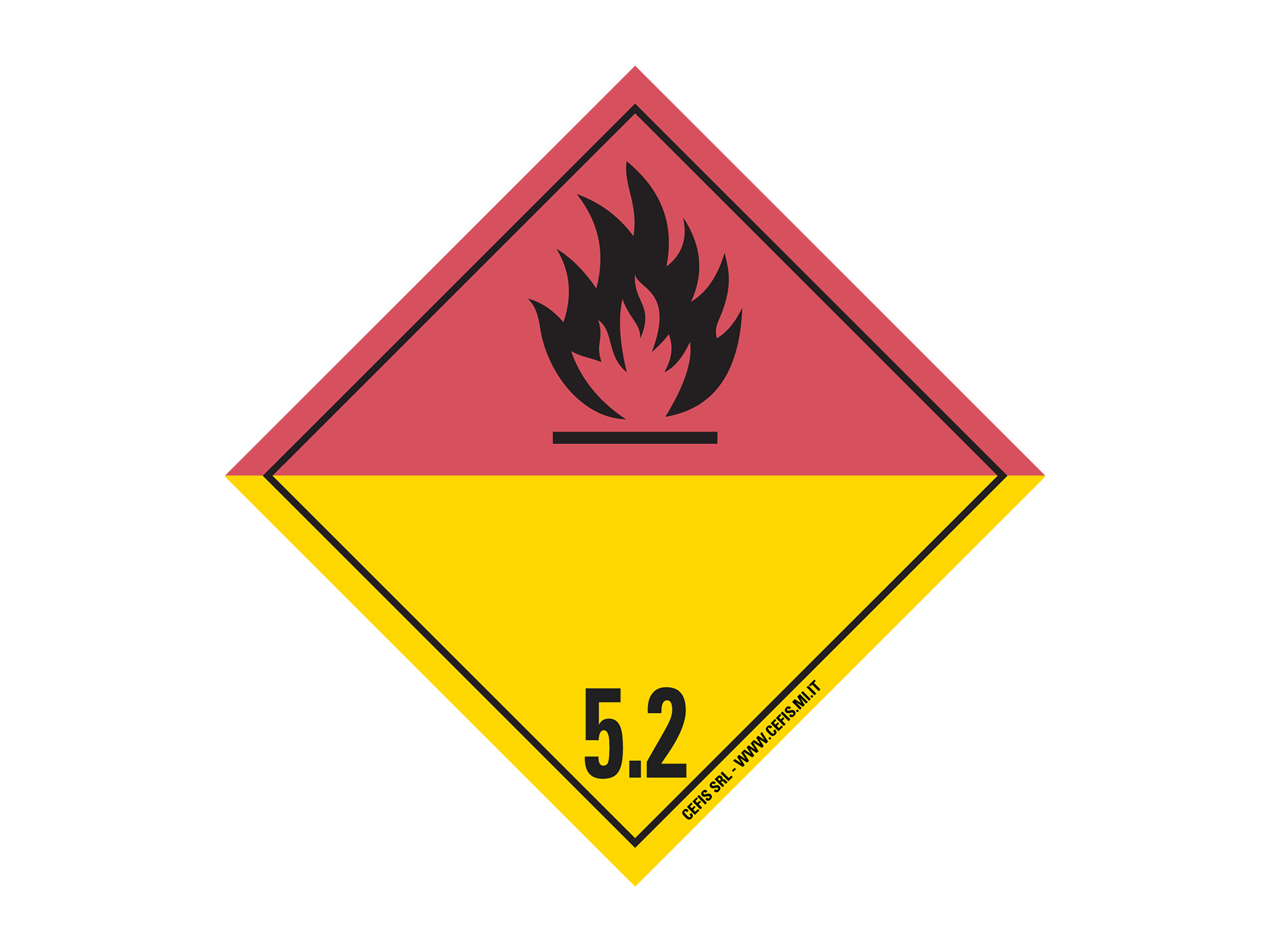 Etichette Classe 5 – Oxidizing, Organic Peroxides