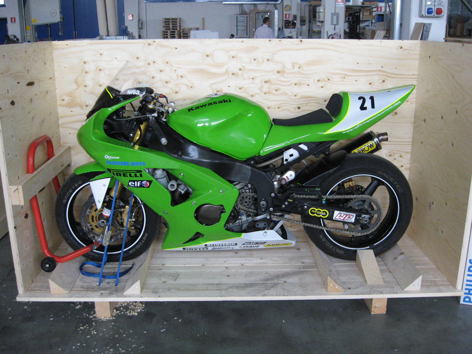 Come imballare moto