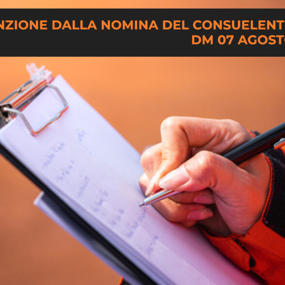 Esenzione Consulente ADR: Le novità del nuovo decreto del 7 agosto 2023