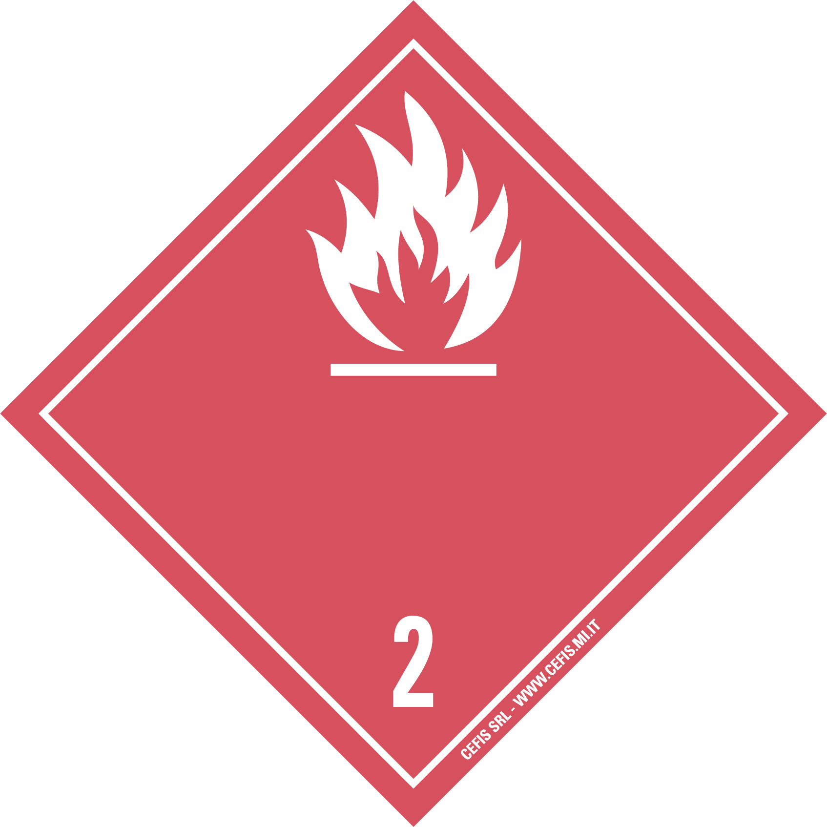 Etichette classe 2: etichette autoadesive in formati standard per colli e per container (etichette e pannelli), conformi agli standard richiesti dai Regolamenti internazionali Adr, Icao Iata, Imo Imdg, Adn e Rid per l'imballaggio e il trasporto di sostanze gassose