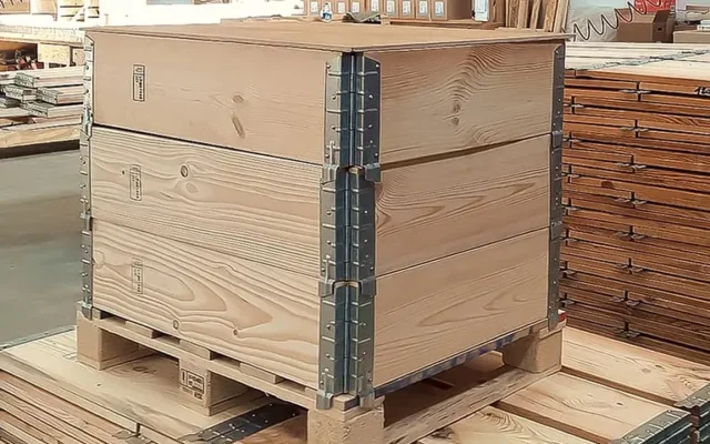 Pallet collars per la realizzazione di comodi imballi modulari