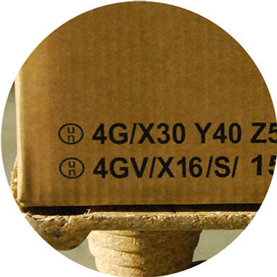 Scatole 4G e 4GV con doppia omologazione. Cefis Srl Imballaggi e Merci pericolose.